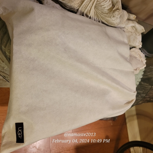 Ugg Camaya Metalic Suede Sequin Knit Boot Designer Shearling Winter Boot #712 - Picture 17 of 17